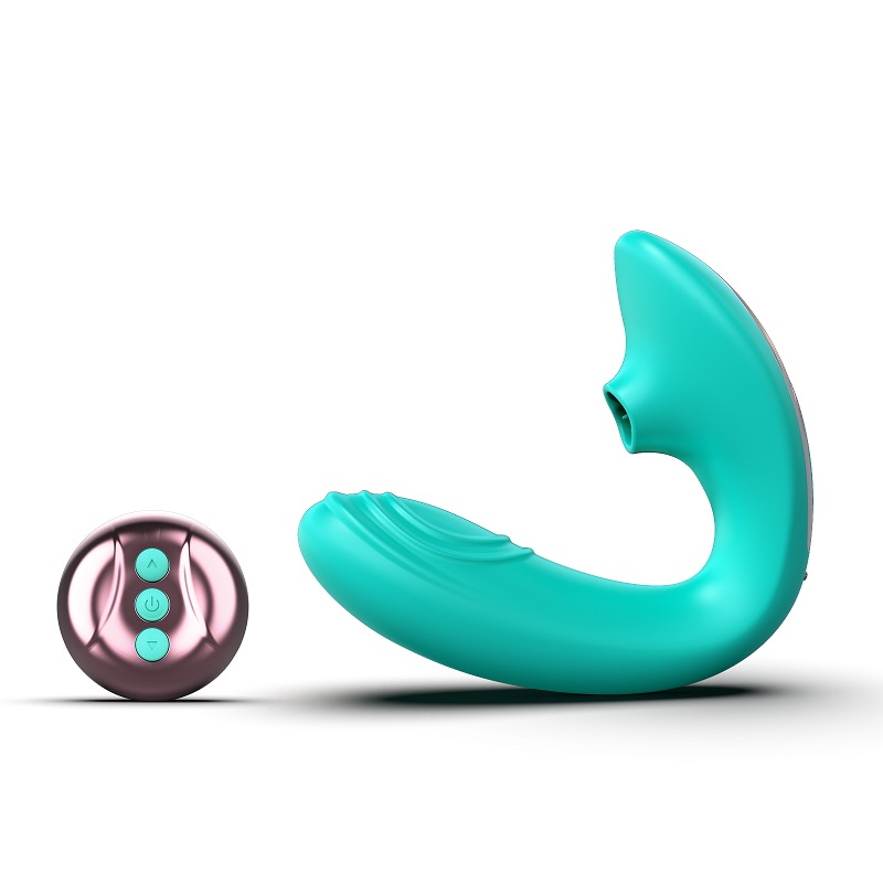 C Shape Licking and Tapping Vibe Teal