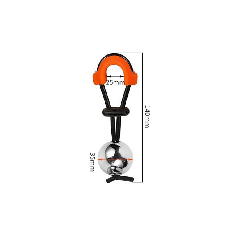 Kovinski raztezalec penisa - enojna krogla (φ35 mm)