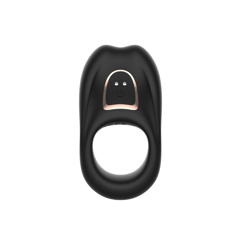 Usti vibrirajo petelin obroč-črni
